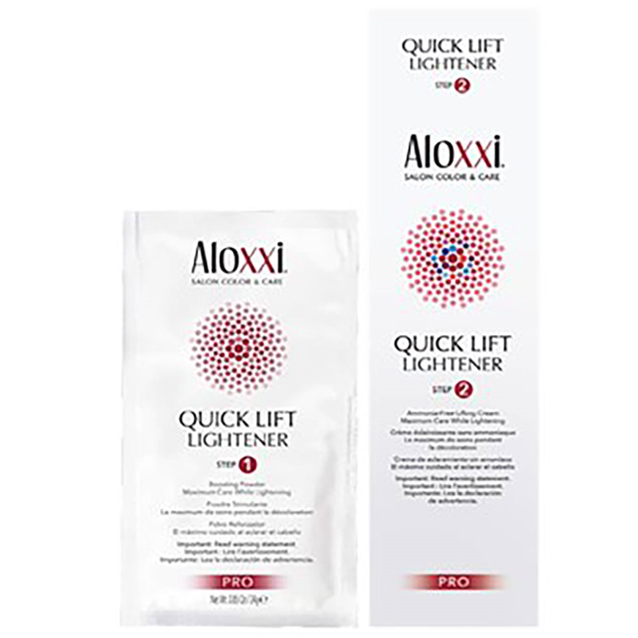Quick Lift LIGHTENER Kit Aloxxi Professional