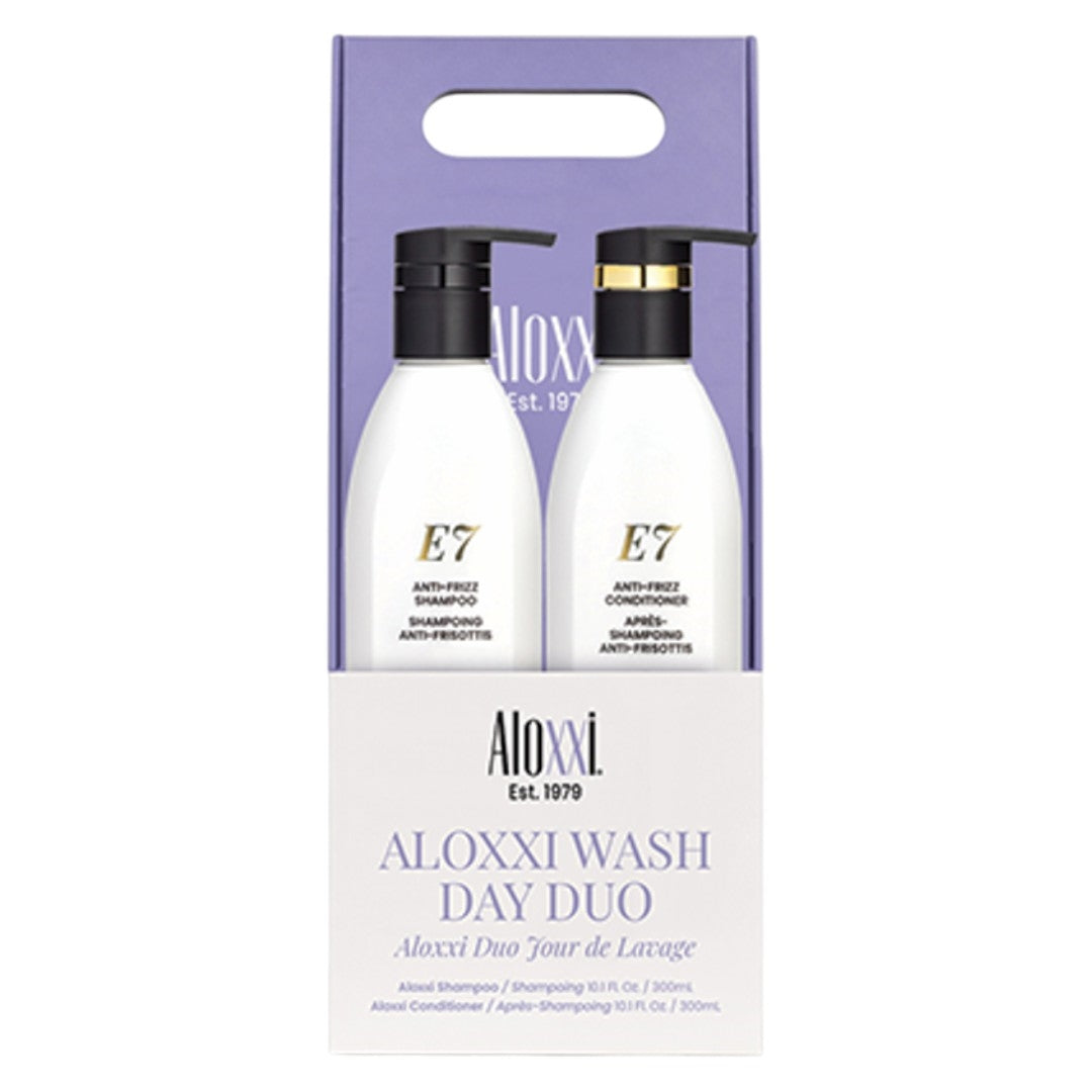 Aloxxi E7 Anti-Frizz Shampoo & Conditioner Duo 2 x 10.1 Fl. Oz.