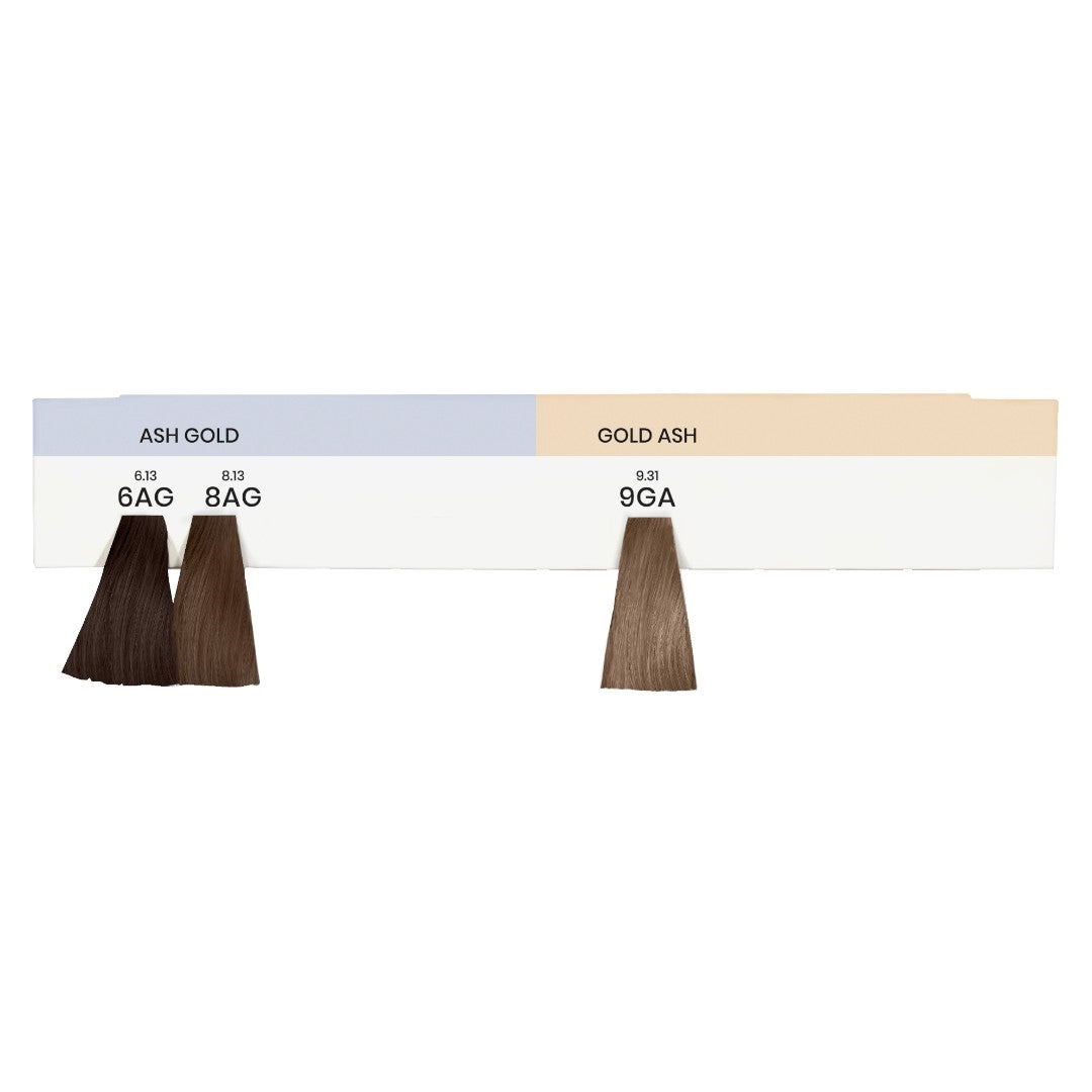 Aloxxi Gold Ash & Ash Gold Swatch Insert