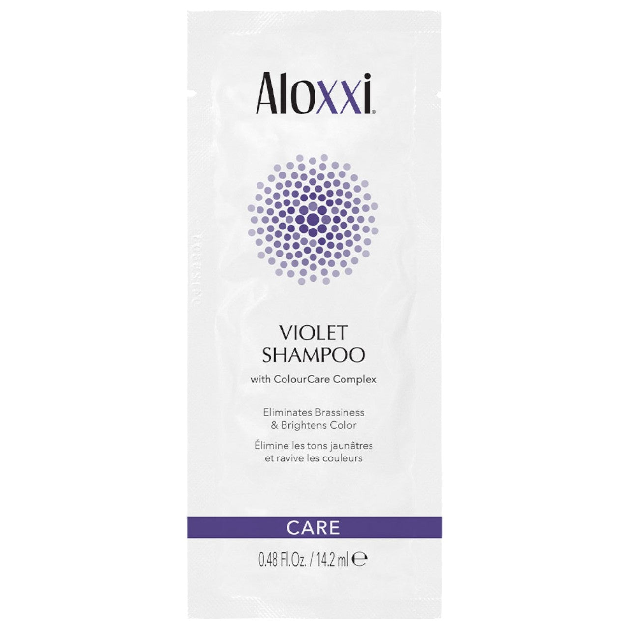 Aloxxi Violet Shampoo Packette 0.48 Fl. Oz.